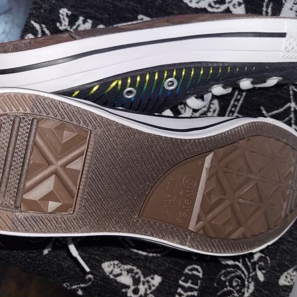 Converse CTA'S Exploding Stars High Top Sneakers - Picture 7 of 7